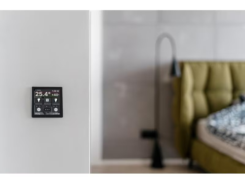 Shelly Touchpanel Android Wall Display, Schwarz