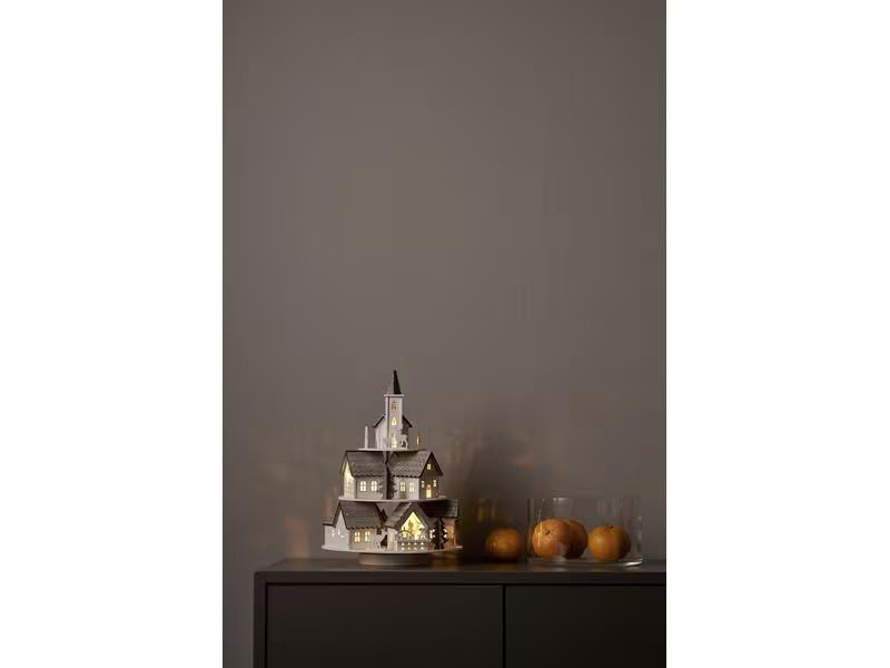Star Trading Aufsteller Grauberg, 29 cm, Grau