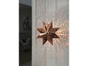 Star Trading Fensterhänger Metallstern Classic, 28 cm, Kupfer