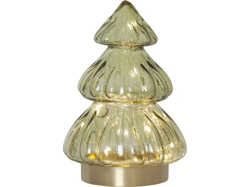 Star Trading Glasdekoration Abete, 18 cm, Grün