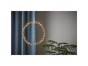 Star Trading Hänger Kranz Hoop, 30 LEDs, Ø 30 cm, Chrom