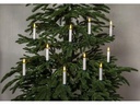 Star Trading LED Baumkerze Flamme, 10er Set, Weiss