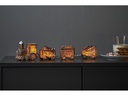Star Trading LED-Figur Gingerville, 5er Set, 30 cm, Braun