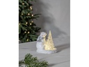 Star Trading LED-Figur Polare, 14 cm, Weiss