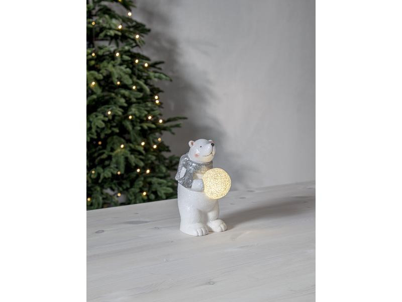 Star Trading LED-Figur Polare, 20.5 cm, Weiss