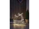 Star Trading LED-Figur Silhouette Rentier Atja, 65 cm, Weiss