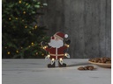 Star Trading LED-Figur Weihnachtsmann Billy, 17 cm, Rot