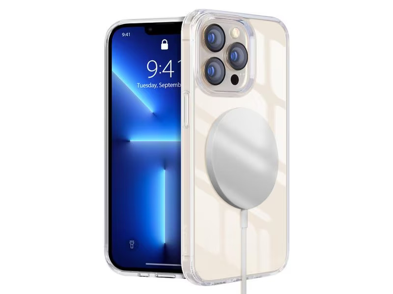Nevox StyleShell SHOCKFlex MagSafe iPhone 15 Transparent