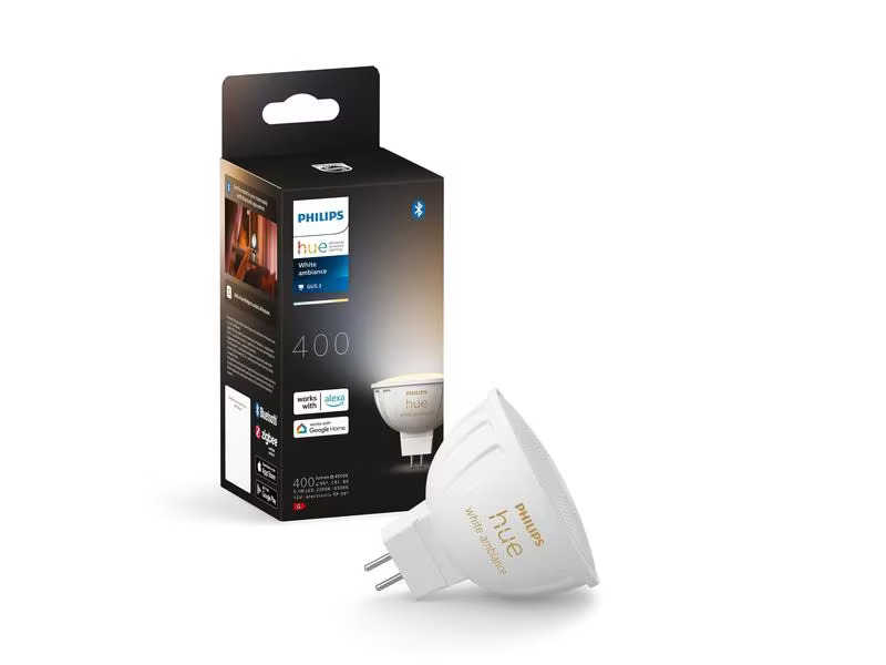 Philips Hue Leuchtmittel 5.1W GU5.3 MR16 White Ambiance Einzelpack
