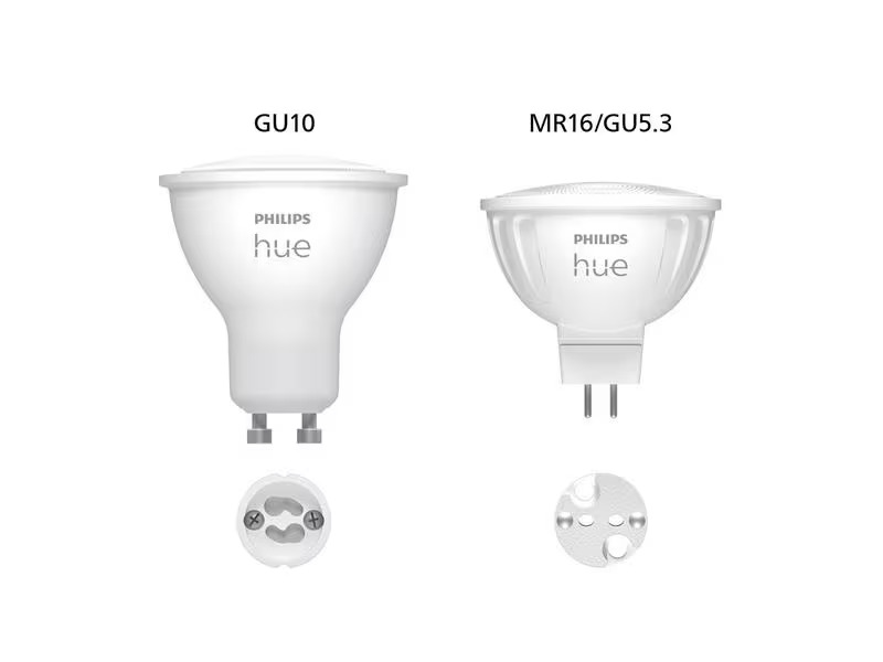 Philips Hue Leuchtmittel 5.1W GU5.3 MR16 White Ambiance Einzelpack