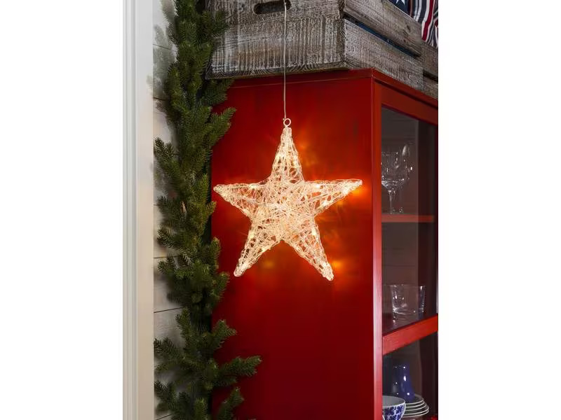 Konstsmide LED-Stern Acryl 32 cm 24 LED