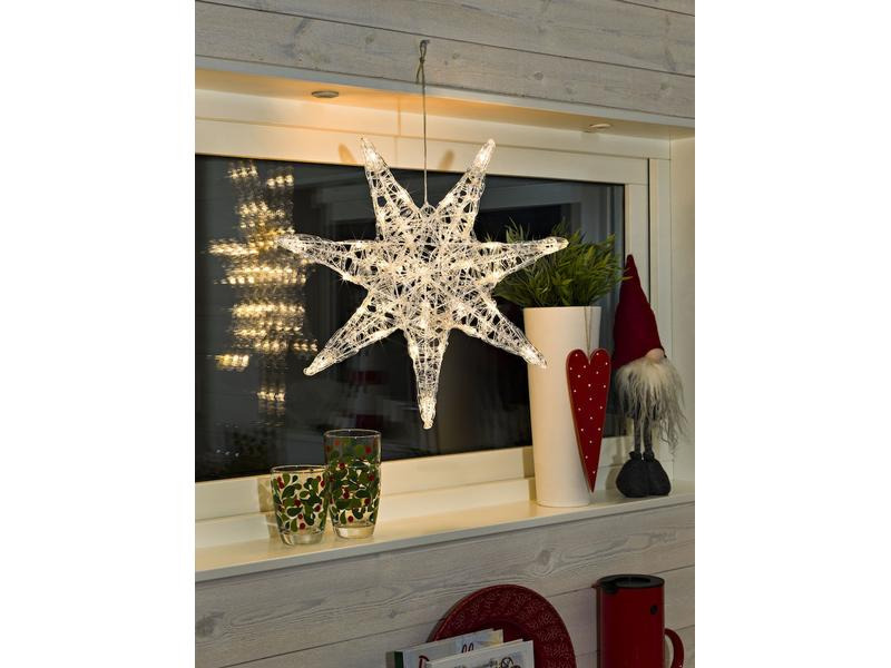 Konstsmide LED-Stern Acryl 45cm 32 LED