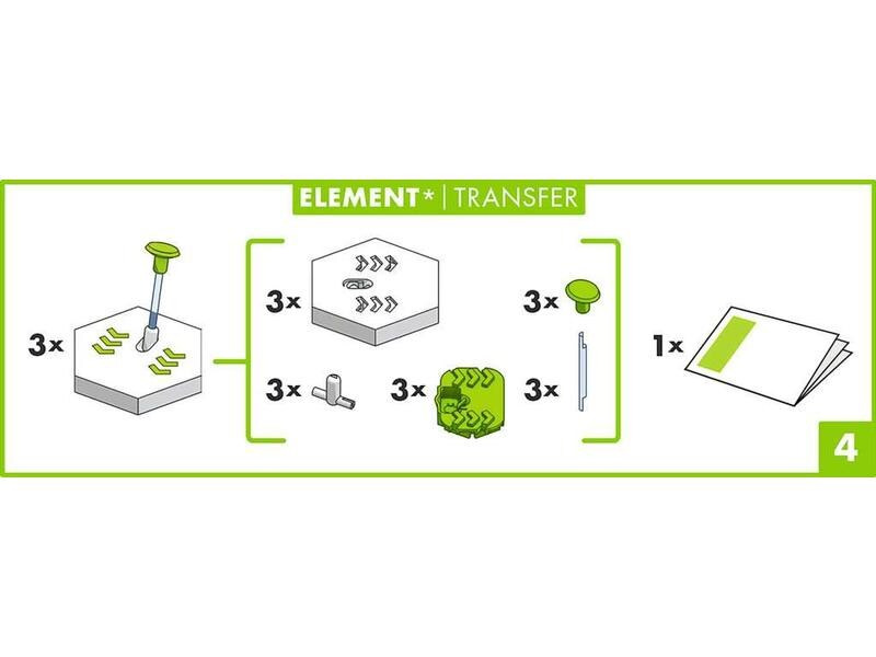 Ravensburger Kugelbahn Zubehör GraviTrax Element Transfer