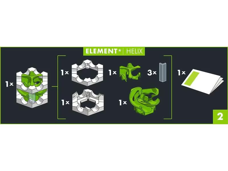 Ravensburger Kugelbahn Zubehör GraviTrax Pro Element Helix