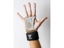 Gornation Fitnesshandschuhe Workout Grips Leder, S