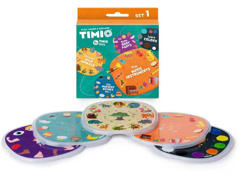 Timio Audio Disc Set 1 5 Discs