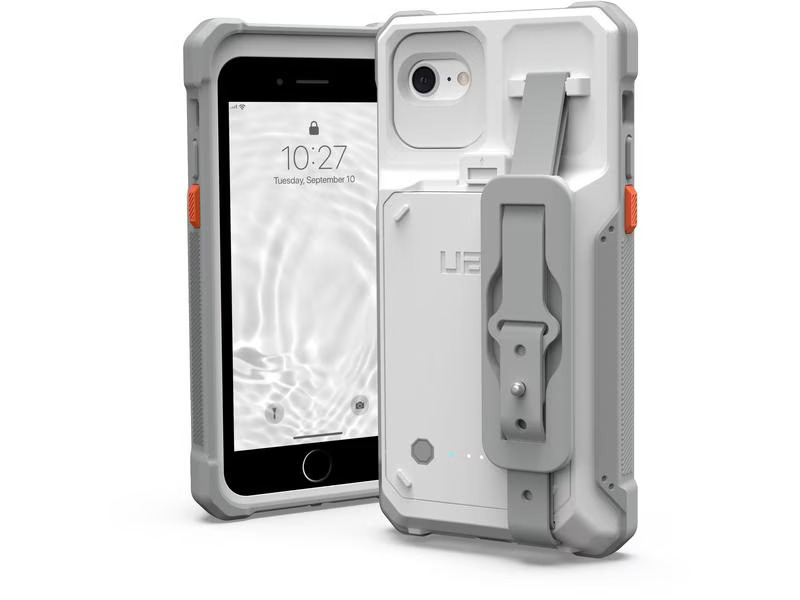 UAG Back Cover Worklow Battery Case iPhone SE/2/3 und 8 Schwarz