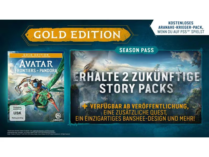 Ubisoft AVATAR: Frontiers of Pandora Gold Edition