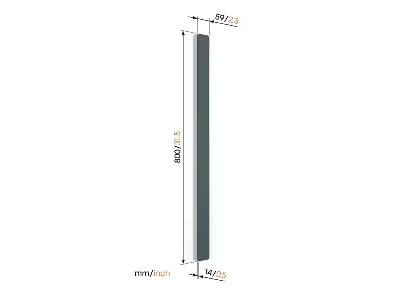 Vogel's Kabelkanal TVA 6000 0.8 m x 59 mm Schwarz
