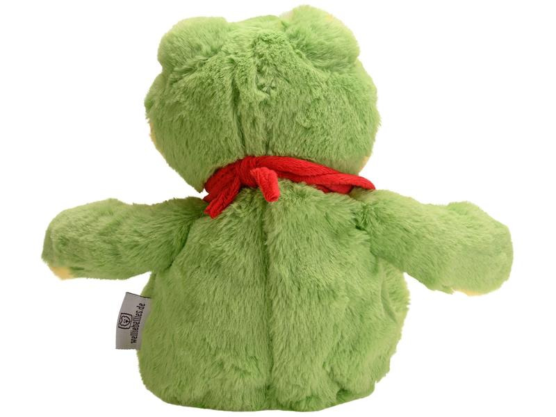 Welliebellies Wärme-Stofftier Frosch gross 30 cm