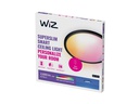 WiZ Deckenleuchte SuperSlim 22W Tunable White &amp; Color Schwarz