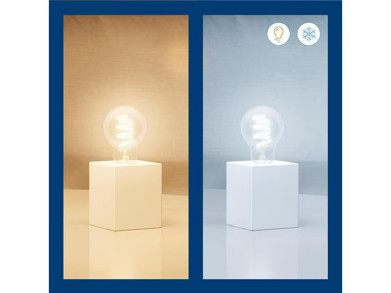 WiZ Leuchtmittel 6.3W (40W) E27 A60 E27 Tunable White &amp; Color