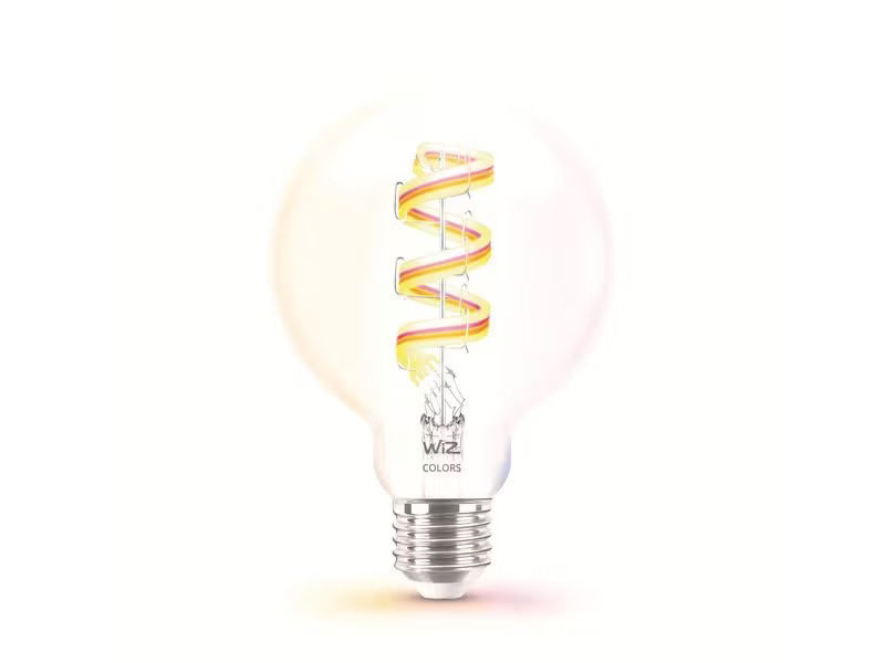WiZ Leuchtmittel 6.3W (40W) E27 G95 Tunable White &amp; Color