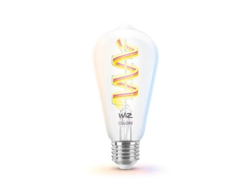 WiZ Leuchtmittel 6.3W (40W) E27 ST64 Tunable White &amp; Color