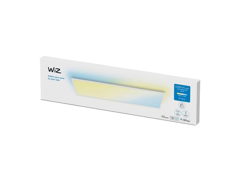 WiZ Panelleuchte 36W Rechteckig Weiss Einzelpack