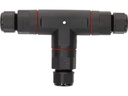 Max Hauri Kabelverbinder T-Stück IP68 3-polig, 16A / 250 V