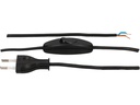 Max Hauri Netzkabel TDLF-T26 mit Schalter