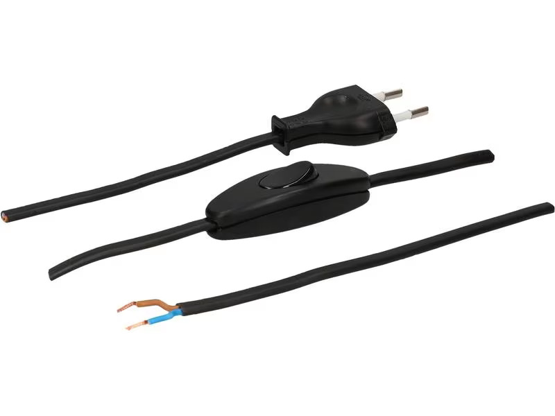 Max Hauri Netzkabel TDLF-T26 mit Schalter