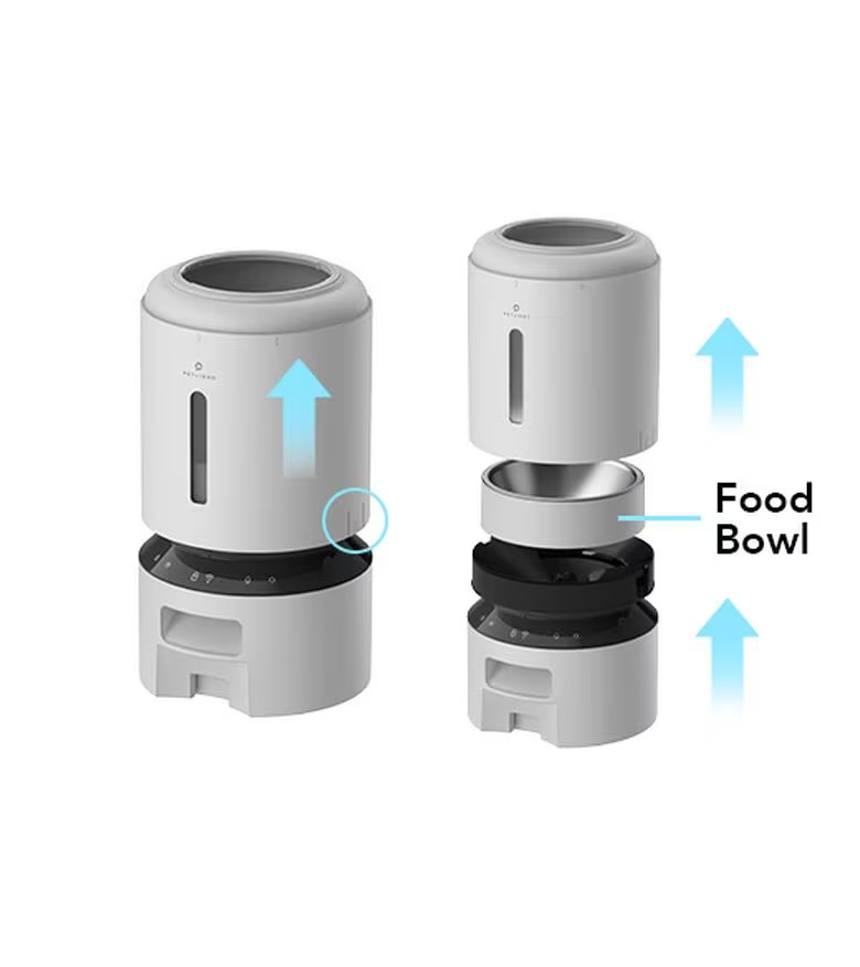 Petlibro Futterautomat Granary Wifi Feeder, 5 l, Weiss