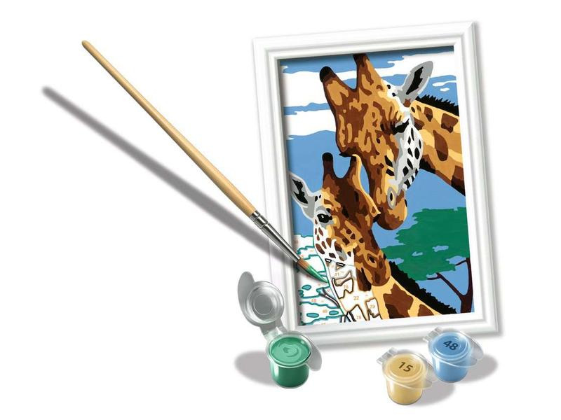 Ravensburger Malset CreArt: Cute Giraffes