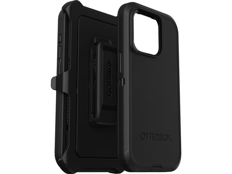 Otterbox Back Cover Defender iPhone 15 Pro Schwarz