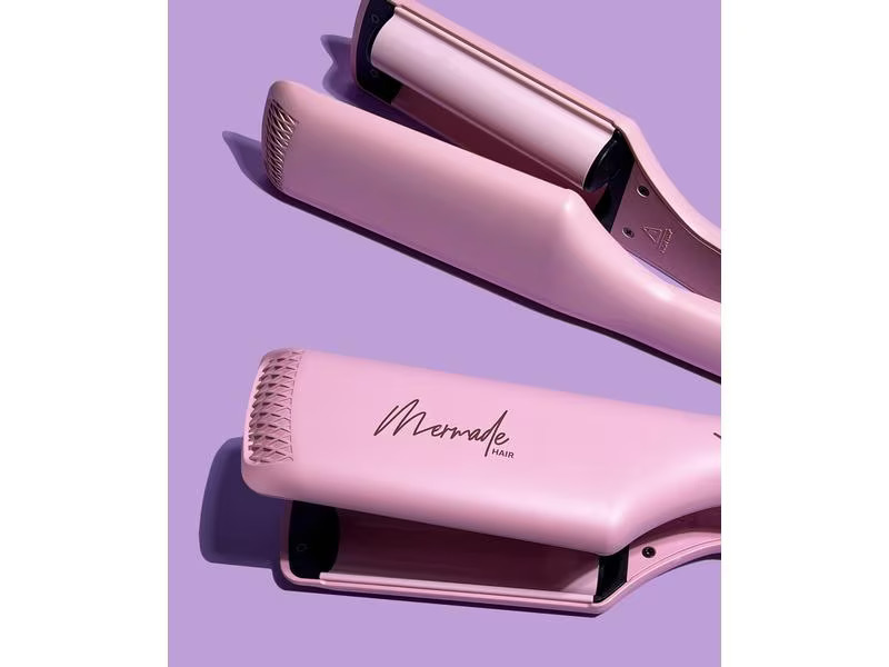 Mermade Welleneisen Double Waver Pink