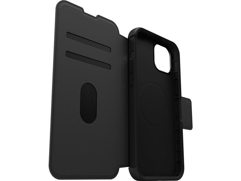 Otterbox Book Cover Strada iPhone 15 Plus Schwarz