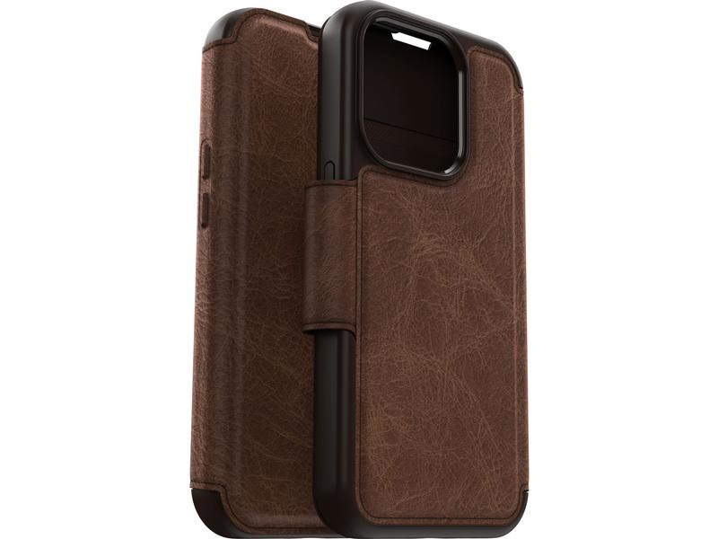 Otterbox Book Cover Strada iPhone 15 Pro Braun