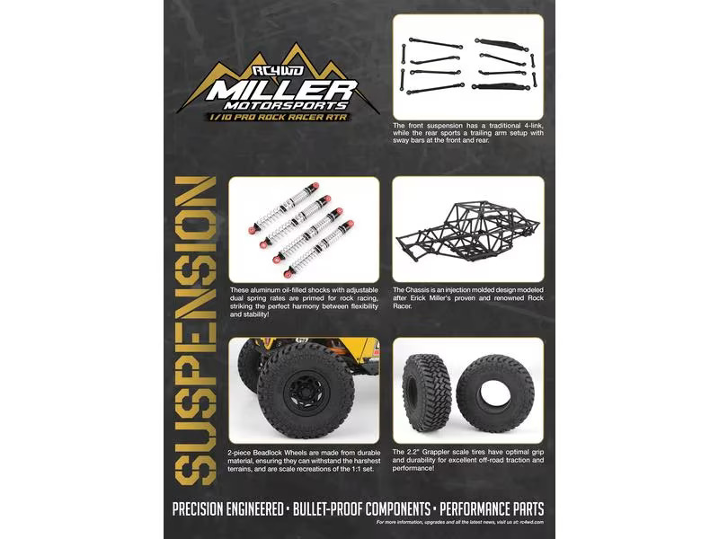 RC4WD Miller Motorsports Pro Rock Racer 1:10 RTR