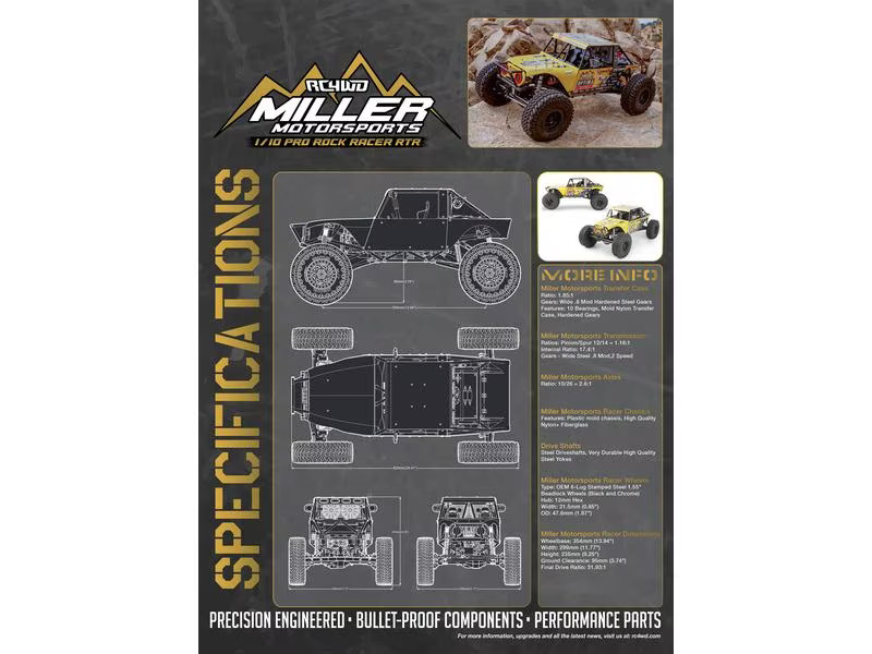 RC4WD Miller Motorsports Pro Rock Racer 1:10 RTR