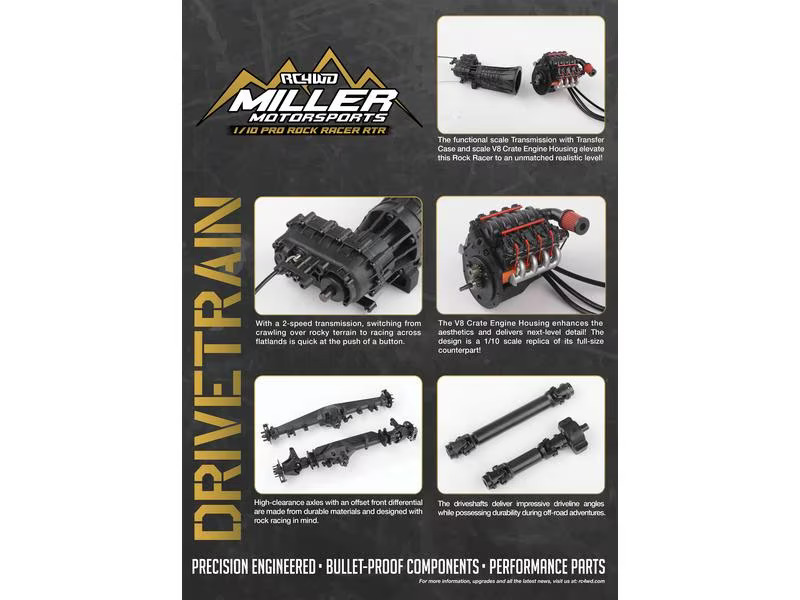 RC4WD Miller Motorsports Pro Rock Racer 1:10 RTR