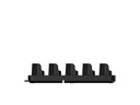 UAG Ladestation Workflow 5 Slot Battery Charger Schwarz