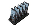 UAG Ladestation Workflow 5 Slot Battery Charger Schwarz