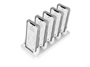UAG Ladestation Workflow 5 Slot Battery Charger Weiss