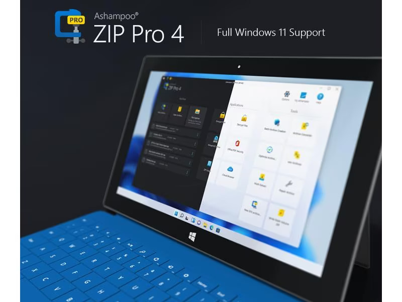 Ashampoo ZIP Pro 4 ESD, Vollversion, 1 PC