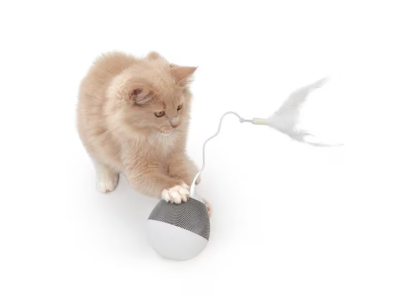 Catit Katzen-Spielzeug Spinner Blau/Weiss