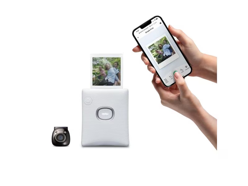 Fujifilm Fotokamera Instax Pal Metall, Schwarz