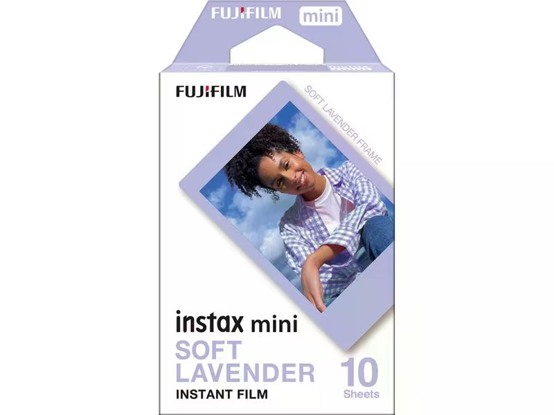Fujifilm Sofortbildfilm Instax Mini 10 Blatt Soft Lavender