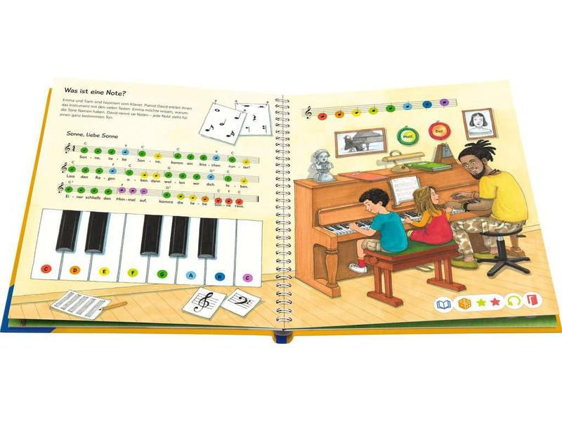 tiptoi Lernbuch WWW Wir entdecken die Musik