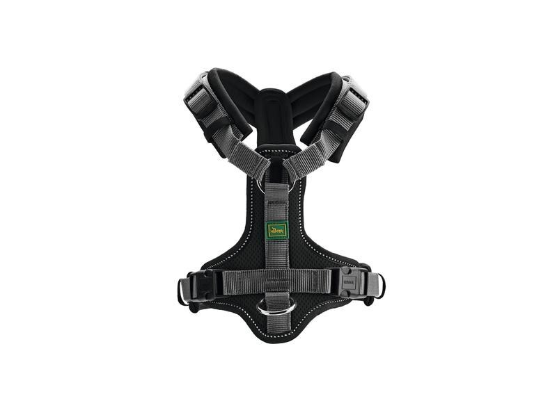 Hunter Geschirr Maldon, XS, Schwarz/Grau